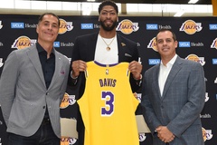 Anthony Davis chọn số áo mới ở LA Lakers nhờ NBA 2K