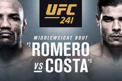 Nhận định Yoel Romero vs Paulo Costa tại UFC 241 on ESPN + (09h00, 18/8)