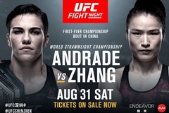 Lịch thi đấu UFC Fight Night 157: Andrade vs Zhang