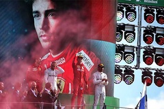 Charles Leclerc lại thắng Lewis Hamilton ở giải F1 Grand Prix Ý
