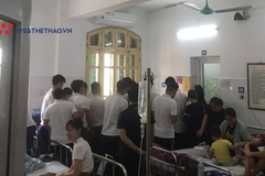 Quang Hải, Văn Quyết thăm nạn nhân trúng pháo sáng của CĐV Nam Định