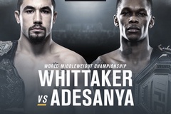 Lịch thi đấu UFC 243: Whittaker vs Adesanya