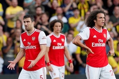 Arsenal chịu thảm họa phòng ngự trước Watford với chỉ số khủng khiếp