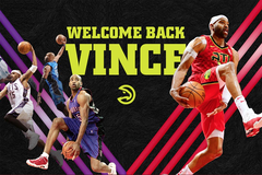 Vince Carter chính thức ký hợp đồng với Atlanta Hawks để chơi mùa giải kỷ lục NBA