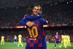 Barca đánh bại Villarreal khi Messi và Griezmann lần đầu kết nối