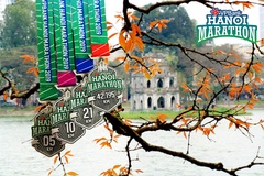 VPBank Hanoi Marathon 2019 giới thiệu mẫu kỷ niệm chương đẹp lạ
