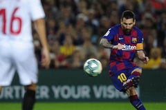 Messi nhắm tới mốc ghi bàn bằng đá phạt độc nhất vô nhị