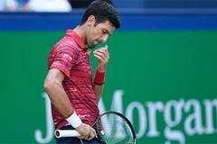 Novak Djokovic lại bị đau tay