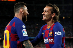 Kết quả Eibar vs Barca (0-3): Lên đỉnh cùng tam tấu Messi - Griezmann - Suarez