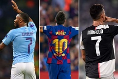Sterling có phong độ tốt hơn cả Messi và Ronaldo trong năm 2019