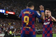Song sát Messi - Suarez của Barca là cơn ác mộng cho Levante