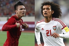 Việt Nam vs UAE 14/11: Quang Hải so tài với ‘Messi châu Á’ Omar Abdulrahman