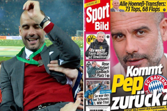 Tin bóng đá 13/11: Guardiola có thể gây sốc khi trở lại Bayern Munich