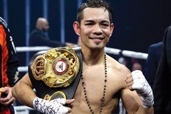 Nonito Donaire mượn cúp chiến thắng từ đối thủ để giữ lời hứa với con trai