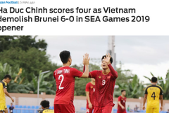 Báo châu Á nói gì về U22 Việt Nam sau trận đấu với U22 Brunei?