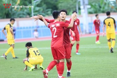 Hà Đức Chinh khiêm tốn sau cú hat-trick vào lưới U22 Brunei