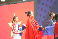Webthethao thưởng nóng VĐV Vương Thị Huyền giành HCV cử tạ SEA Games 30