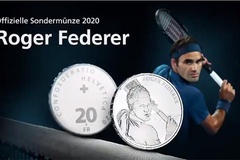 Federer trở thành người Thụy Sĩ đầu tiên có đồng tiền riêng khi còn sống!