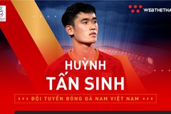Huỳnh Tấn Sinh: Thủ lĩnh hàng phòng ngự của U22 Việt Nam