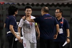 Quang Hải chính thức chia tay SEA Games 30 sau chấn thương rách cơ đùi