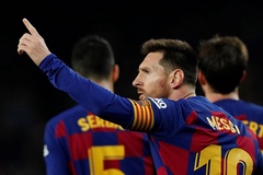Messi qua mặt Ronaldo lập kỷ lục mới với hat-trick cho Barca