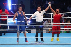 Võ sĩ Trương Đình Hoàng thất bại "khó tin" tại chung kết boxing SEA Games 30