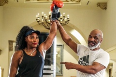 “Nữ hoàng quần vợt” Serena Williams học Boxing với Mike Tyson