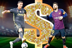 Ronaldo và Messi kiếm nhiều tiền nhất hành tinh trong 1 thập kỷ