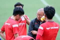 Đội tuyển U23 Việt Nam tập buổi đầu tiên tại TP Hồ Chí Mình