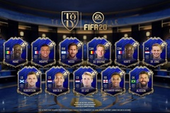 Đội hình FIFA TOTY 2020: Mane hất cẳng Ronaldo