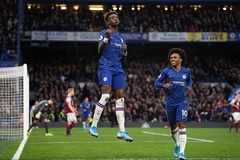 Chelsea hưởng lợi khi Abraham sánh ngang thành tích của Lampard