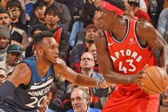 Nhận định NBA: Toronto Raptors vs Minnesota Timberwolves (ngày 19/1, 8h00)