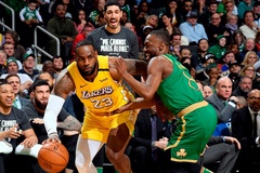 Kết quả NBA ngày 21/1: Lakers bị "bay màu" trước Celtics