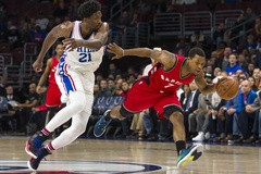 Nhận định NBA: Philadelphia 76ers vs Toronto Raptors (ngày 23/1, 7h00)