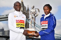 Hai kỷ lục gia marathon thế giới đại diện Kenya tham dự Olympic Tokyo 2020