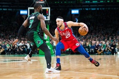 Jaylen "Nâu" mang cả Boston Celtics trên vai, "blowout" 76ers hơn 20 điểm