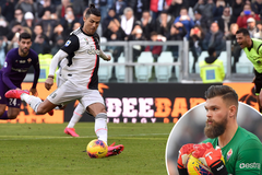 Ronaldo khiến ý đồ bắt penalty của thủ môn Fiorentina trở nên vô nghĩa