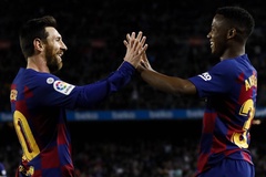Messi gây kinh ngạc với đường kiến tạo giữa vòng vây 10 cầu thủ