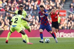 Messi lại lập chiến công trong ngày đạt cột mốc mới với Barca