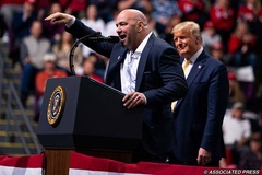 Chủ tịch UFC chúc Tổng thống Donald Trump tái đắc cử