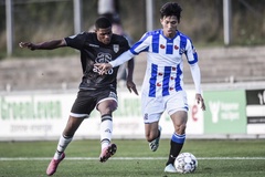 Văn Hậu chơi cả trận, Jong Heerenveen thắng kịch tính Jong PEC Zwolle