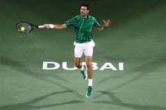 Cứu 3 match point tại Dubai, Djokovic vào chung kết gặp Tsitsipas