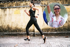 Á hậu Mâu Thủy đặt mục tiêu chạy ultra marathon sau rùm beng chia tay bạn trai 8 năm vì chọn sai cỡ giày
