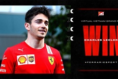 Charles Leclerc vô địch F1 Virtual Vietnam Grand Prix!