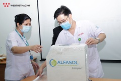 Chiến dịch "Xin Cảm Ơn" tặng máy khử khuẩn không khí tại bệnh viên Bệnh Nhiệt đới ở TP.HCM