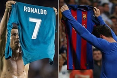 Ngày Ronaldo chế giễu lễ ăn mừng của Messi trong trận Siêu kinh điển