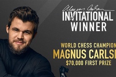 Vua cờ Magnus Carlsen vô địch giải Magnus Carlsen Invitational