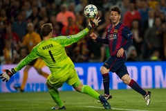 Messi làm bẽ mặt Boateng để ghi bàn thắng kinh ngạc cách đây 5 năm