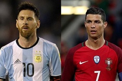 Tổng số bàn thắng của Ronaldo và Messi trong lịch sử World Cup