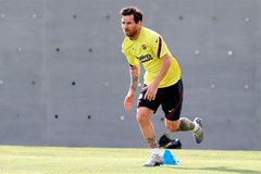 Messi hoàn toàn sung mãn sau những ngày bị “giam cầm”